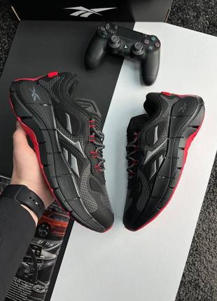 Reebok zig kinetica || black red