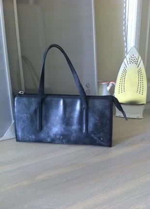Кожаная брендовая сумка клатч coccinelle италия1 фото