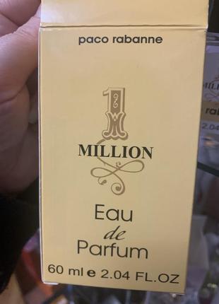 Парфум в стилі paco rabanne 1 million тестер 60 мл