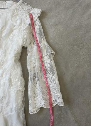 Платье свадебное, венчальное, на крестостное8 фото