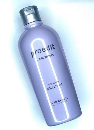 Шампунь для сильно пошколженого волоссяlebel proedit bounce fit shampoo1 фото