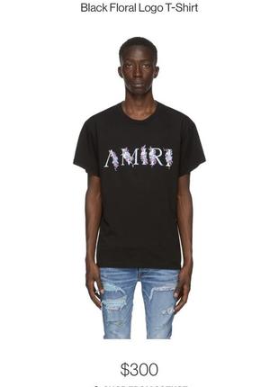 Новая футболка amiri l размера