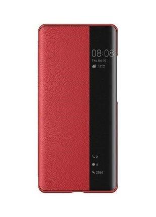 Чехол-книжка smart view cover samsung a72 red (код товара:16611)