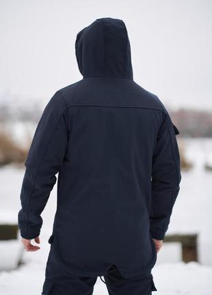 Легка весняна куртка вітровка softshell чоловіча демісезон5 фото