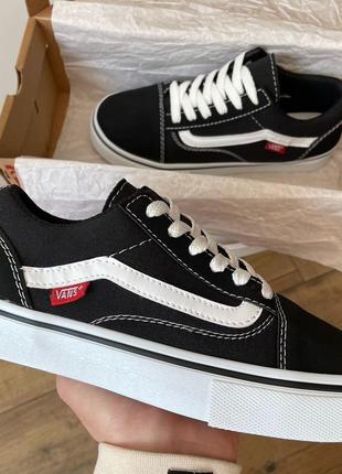 Кеди vans Blue old skool black/ERA 24 фото