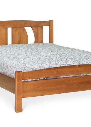 Дерев'яне ліжко олександра (горіх світлий)1 фото