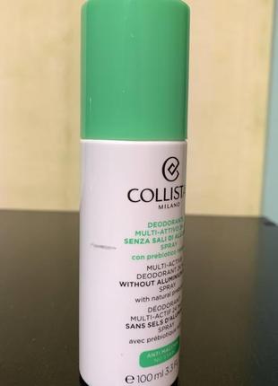 Дезодорант без солей алюмінію collistar multi-active deodorant 24 hours2 фото