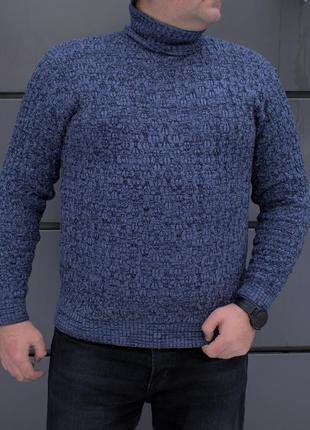 Мужской свитер шерстяной батал кофта тепла большого размера2 фото