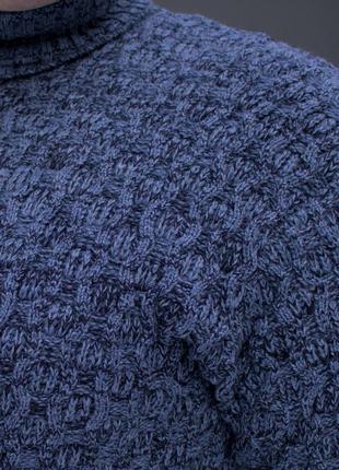 Мужской свитер шерстяной батал кофта тепла большого размера5 фото
