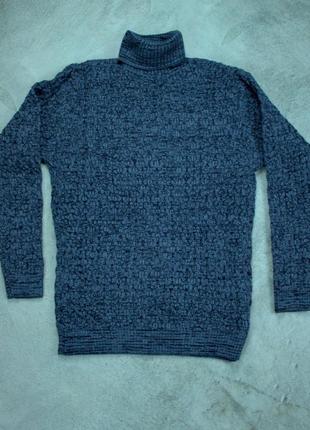 Мужской свитер шерстяной батал кофта тепла большого размера7 фото