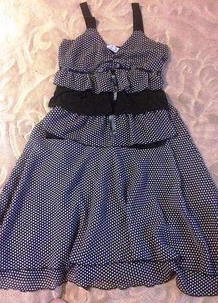 Плаття в горошок
