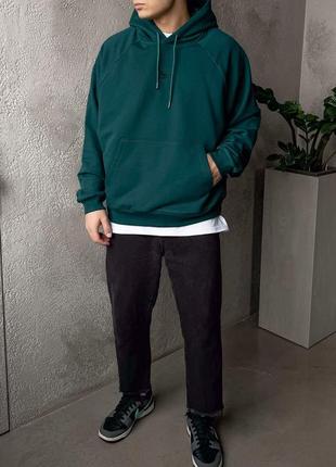 Худі emerald logo oversize