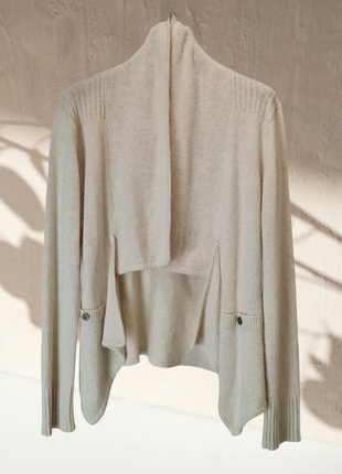 Just elegance ангора/шерсть мягкий кардиган накидка