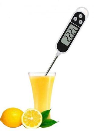 Термометр цифровой кухонный щуп uchef tp300 для горячих и холодных блюд gw2 фото