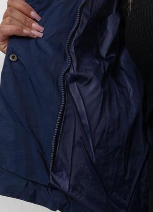 Куртка жіноча укорочена демісезонна, колір синій, 235r18286 фото