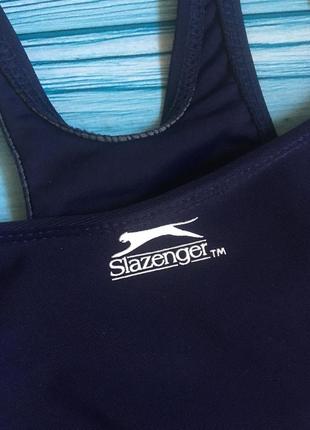 Купальник спортивный подростковый слитный синий купальник slazenger -s m2 фото