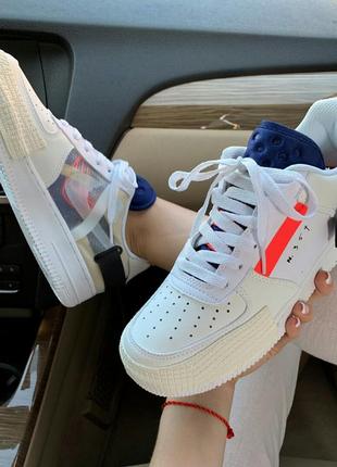 Кроссовки nike air force 1 type n.354 white кросівки8 фото