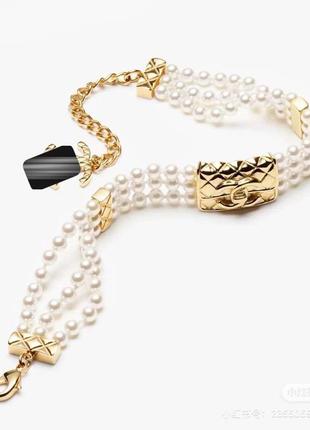 Гіпоалергенний позолочений ланцюжок з підвіскою з медичної сталі (stainless steel)