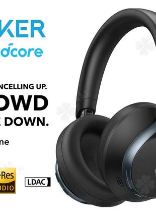 Наушники anker soundcore space one hi-res audio ldac anc bt5.3 black