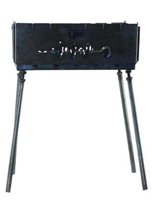 Мангал-валіза dv — 10 шп. x 1,5 мм (холодокантований)2 фото