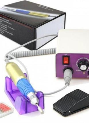 Машинка для маникюра и педикюра фрезер beauty nail nn 25000 gw