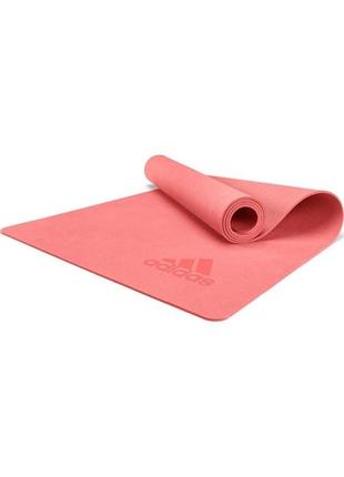 Килимок для йоги adidas premium yoga mat рожевий уні 176 х 61 х 0,5 см
