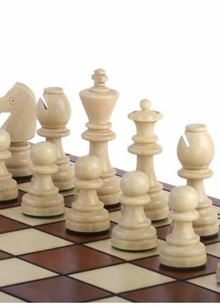 Шахи madon турнірні інтарсія №8 коричневий, бежевий уні 54х54см арт 982 фото