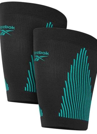 Компресійні рукава до стегна reebok knitted compression thigh sleeve чорний уні m