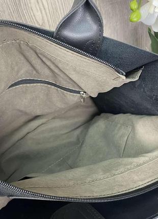 Женская замшевая сумочка под рептилию, стильная сумка из натуральной замши для девушки8 фото