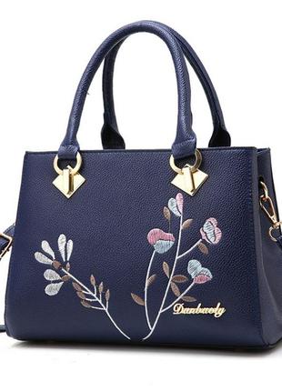 Стильная женская сумочка с цветочками, модная маленькая сумочка с вышивкой для девушки7 фото
