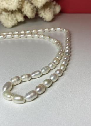 Намисто з перлів перлини натуральні намисто з перлин буси з натуральних перлин.7 фото