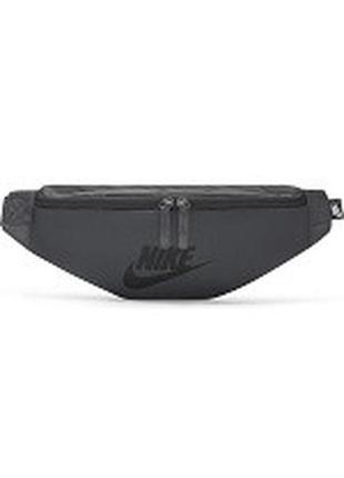 Сумка на пояс nike nk heritage waistpack темно-сірий уні 41х10х15см