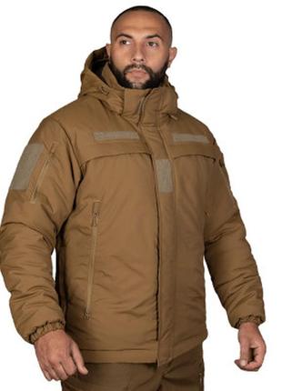 Куртка зимова camo-tec 3.0 nylon taslan coyote size l2 фото