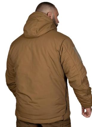 Куртка зимова camo-tec 3.0 nylon taslan coyote size l3 фото