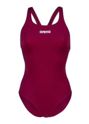 Купальник закритий для жінок arena team swimsuit swim pro solid червоний, білий жін 36