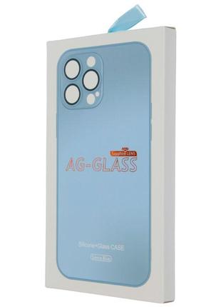 Чехол tpu+glass sapphire matte case для apple iphone 11 pro (5.8")4 фото