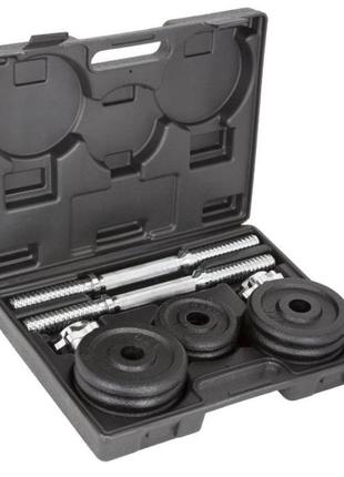 Набір гантелей в кейсі пара liveup dumbbell set3 фото