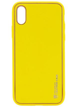 Кожаный чехол xshield для apple iphone xr (6.1")2 фото