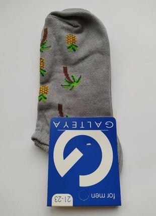 Носки детские короткие цветные с оригинальными принтами червоноград украина