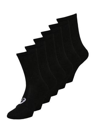 Шкарпетки asics 6pkk crew sock чорний уні 35-38