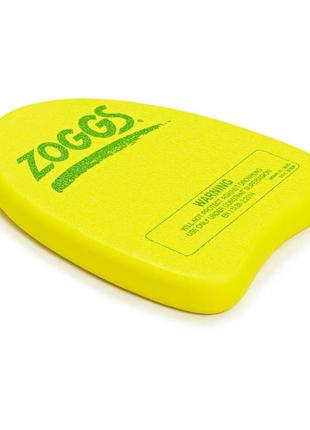 Дошка для плавання дитяча zoggs mini kickboard жовта2 фото