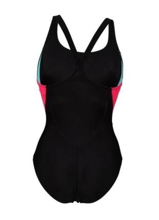 Купальник закритий для жінок arena swimsuit v back panel2 фото