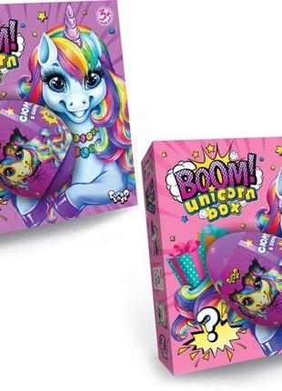 Креативное творчество danko toys boom! unicorn box