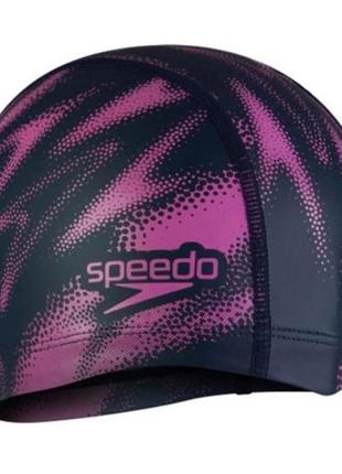 Шапка для плавання speedo boom ultra pace cap темно-синій, фіолетовий уні osfm