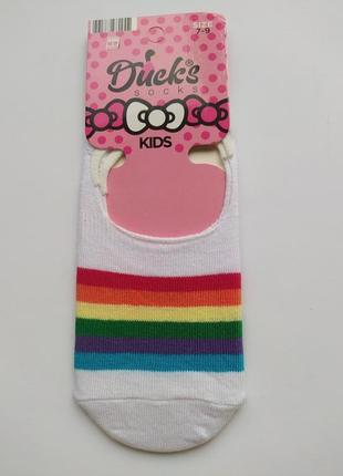 Следы детские с оригинальными принтами ducks турция отличное качество