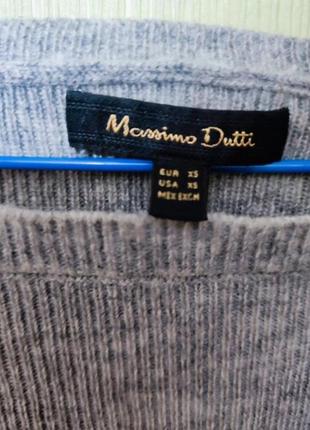 Трикотажное платье от известного бренда massimo dutti,4 фото