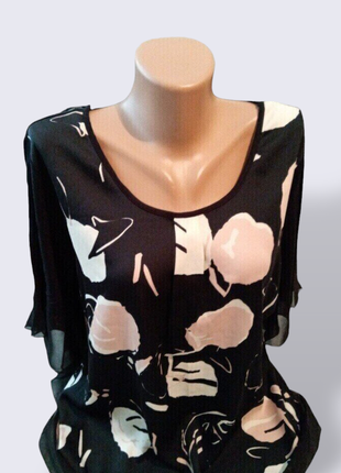 Комбинированная блузка2 фото
