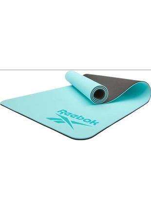 Двосторонній килимок для йоги reebok double sided yoga mat синій уні 173 х 61 х 0,4 см