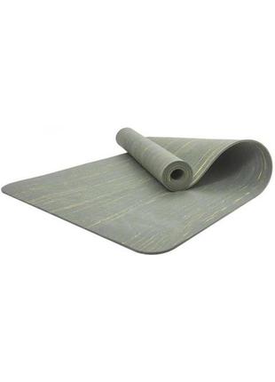 Килимок для йоги reebok camo yoga mat зелений уні 173 х 61 х 0,5 см