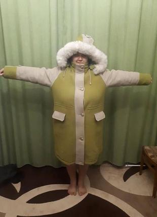Пальто великого розміру